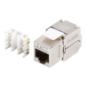 CONECTOR KEYSTONE LANBERG CAT7 FTP RJ45 180º TOOLLESS